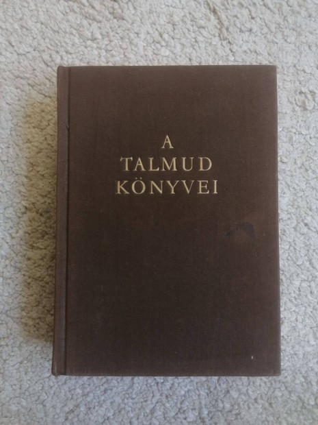 Molnr Ern (szerk.): A Talmud knyvei