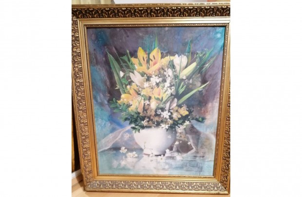 Moln�r G. Zolt�n: Csend�let c�m� festm�nye elad�