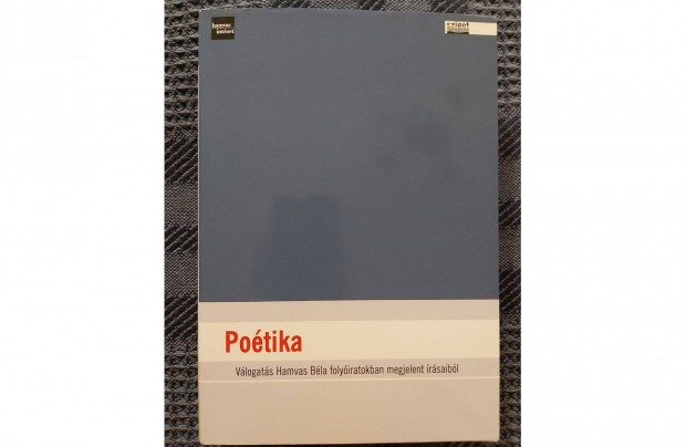 Moln�r M�rton szerk.: Po�tika - Hamvas B�la �r�saib�l. elad�