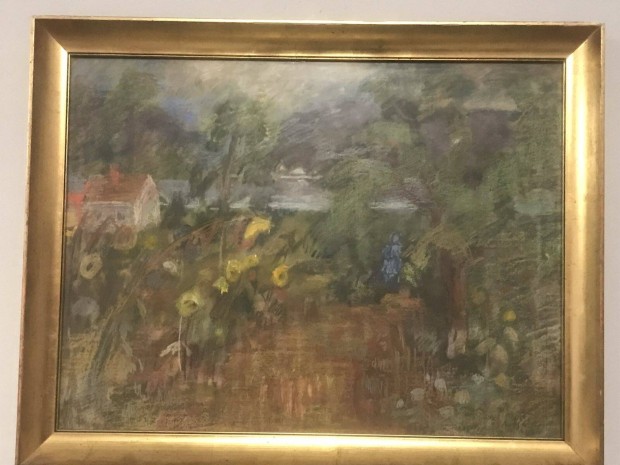 Molnr Rza kepcsarnokos festmeny 