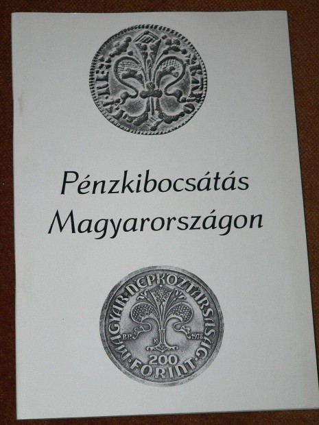 Molnr Szilrd Pnzkibocsts Magyarorszgon / knyv