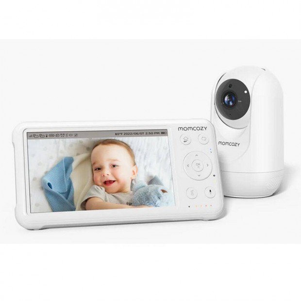 Momcozy BM01 vides babafigyel, 5" HD kijelz, 1080p, 2 utas audi