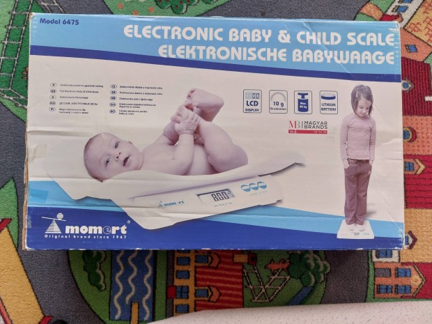 Momert 6475 digitális baba- és gyerekmérleg