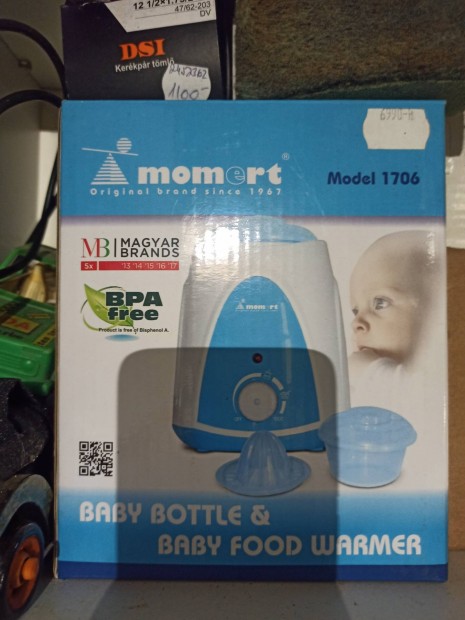 Momert cumisüveg és bébiétel melegítő, otthoni