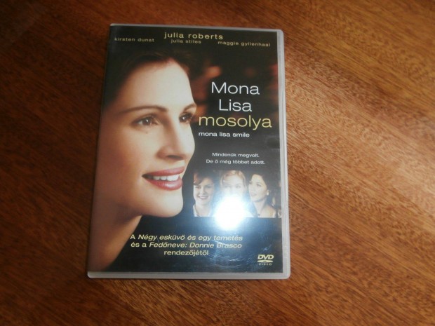 Mona Lisa Mosolya DVD Film Julia Roberts