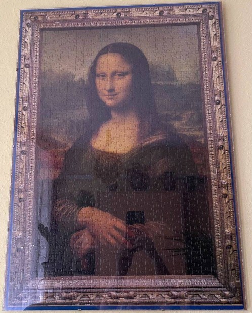 Mona Lisa puzzle 1000 db-os