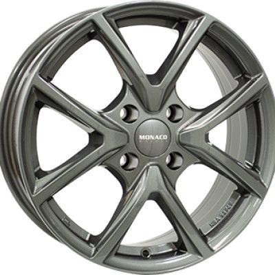 Monaco Wheels 2 CL2 Sötét antracit 7X17 4X100 ET40 CB63,3 | alufelni |
