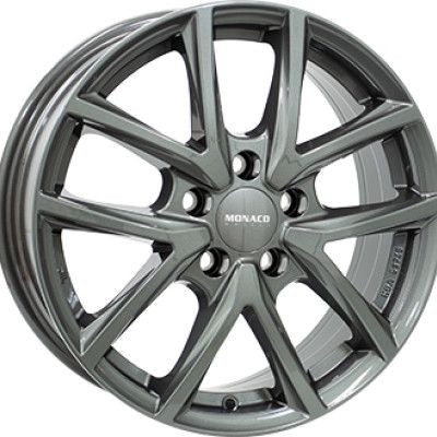 Monaco Wheels 2 CL2 S�t�t antracit 8X19 5X108 ET45 CB63,4 | alufelni |