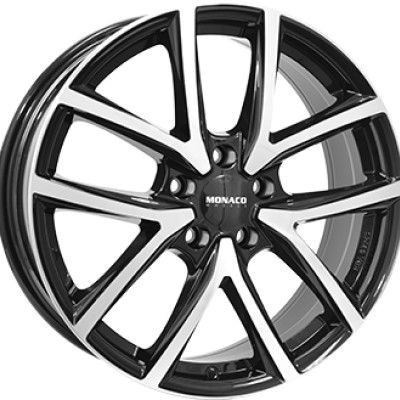 Monaco Wheels CL2 Fényes fekete Polírozott 8X19 5X114,3 ET42 CB67,1 |