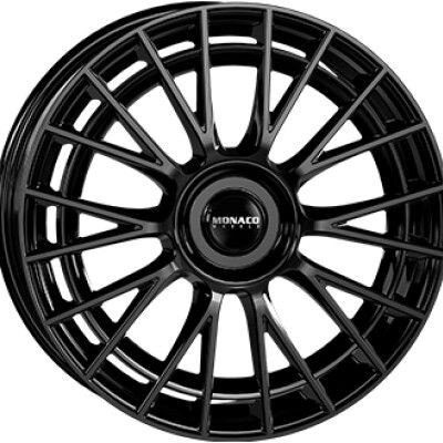 Monaco Wheels GP12 Fényes fekete 8X18 5X114,3 ET40 CB67,1 | alufelni |