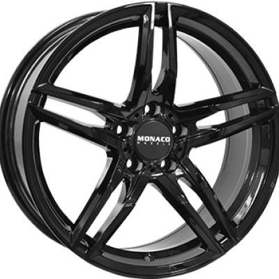 Monaco Wheels GP1 F�nyes fekete 8X18 5X120 ET35 CB72,6 | alufelni |