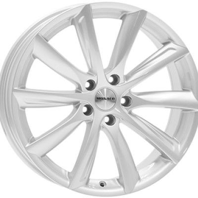 Monaco Wheels GP6 Ezüst 8X18 5X114,3 ET38 CB64,1 | alufelni |