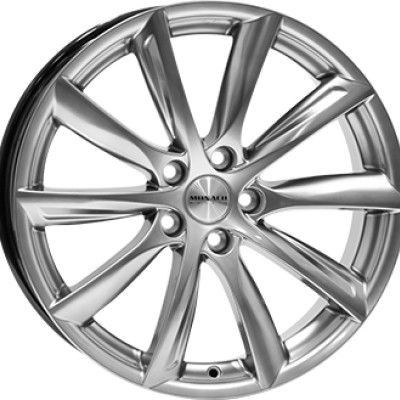Monaco Wheels GP6 Hyper fekete 8X18 5X114,3 ET38 CB64,1 | alufelni |