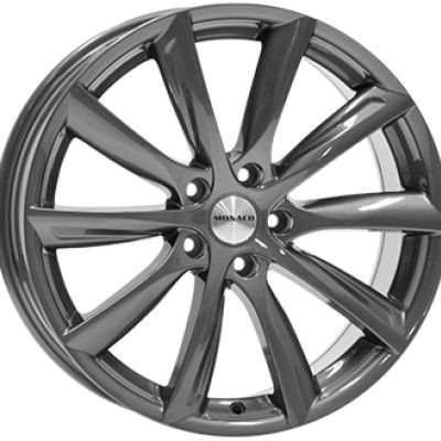 Monaco Wheels GP6 Sötét antracit 8X18 5X114,3 ET38 CB64,1 | alufelni |