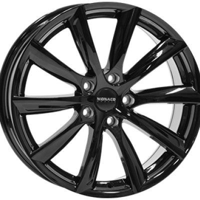 Monaco Wheels GP6 Tompa fekete 10X20 5X120 ET35 CB64,1 | alufelni |