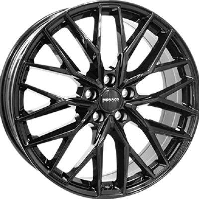 Monaco Wheels GPX Fényes fekete 8X19 5X112 ET40 CB70,1 | alufelni |