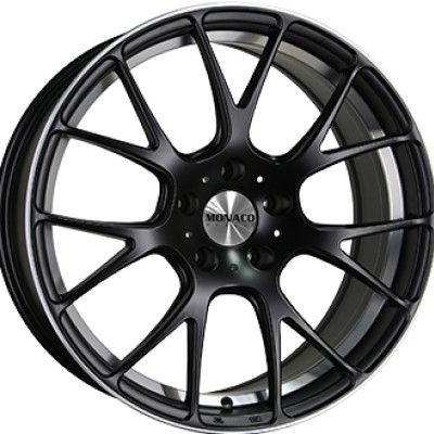 Monaco Wheels MIRABEAU Tompa fekete Polírozott 8X18 5X120 ET35 CB72,6