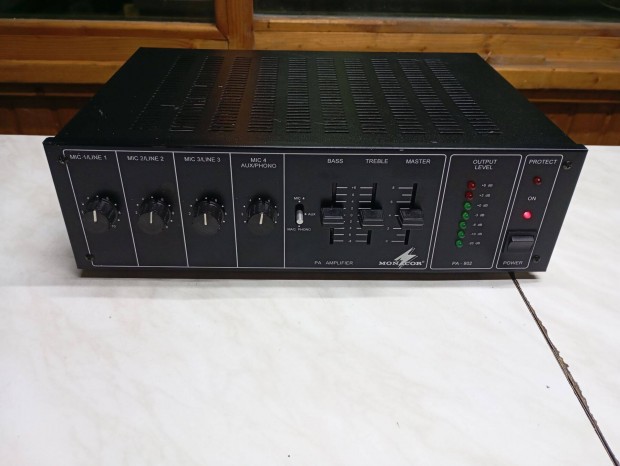 Monacor PA 802 Erősítő Eladó Szállítás Az Árban Utánvéttel