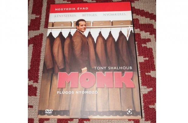 Monk Flgos nyomoz teljes negyedik vad ( 4. vad ) 4 lemezes DVD