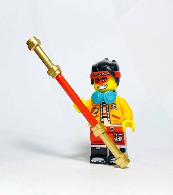 Monkie Kid Eredeti LEGO minifigura - Monkie Kid 80014 Sandy - j