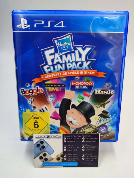 Monopoly Family Fun Pack PS4 Garancival #konzl1550