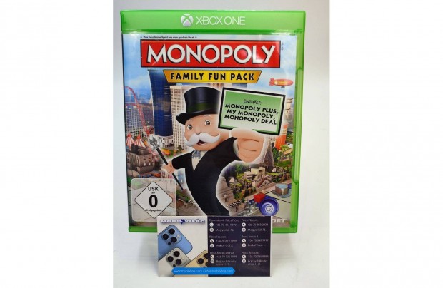 Monopoly Family Fun Pack Xbox One Garancival #konzl0856