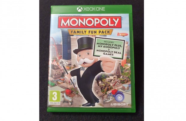 Monopoly Family Fun Pack - Xbox ONE jtk