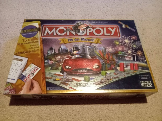 Monopoly Itt s Most! csaldi trsasjtk