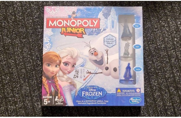 Monopoly Junior Frozen trsasjtk - Bontatlan, j, Hibtlan!