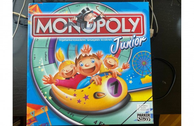 Monopoly Junior Ingatlankereskedelmi trsasjtk kicsiknek elad