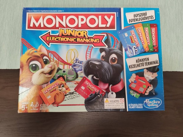 Monopoly Junior e-banking t�rsasj�t�k 