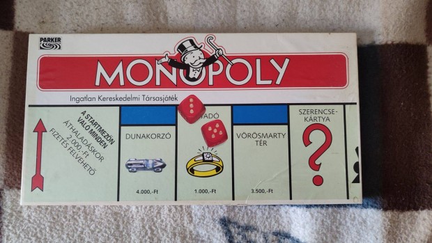 Monopoly Retro trsasjtk 20 ves kiads