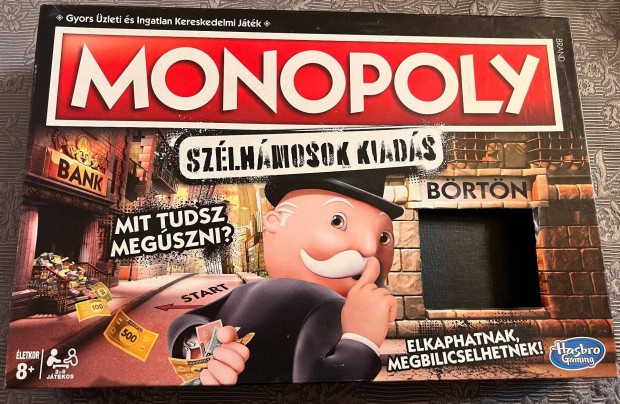 Monopoly: Szélhámosok kiadás társasjáték