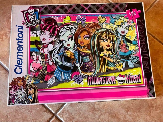 Monster High 500 db-os puzzle