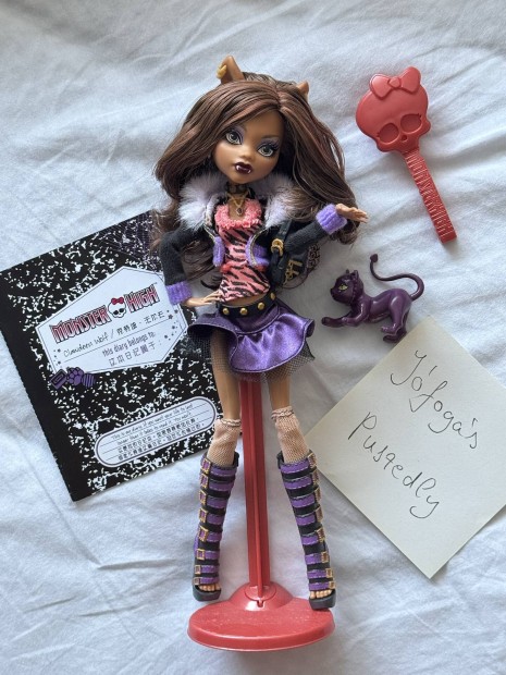 Monster High Clawdeen Wolf barbie baba elad