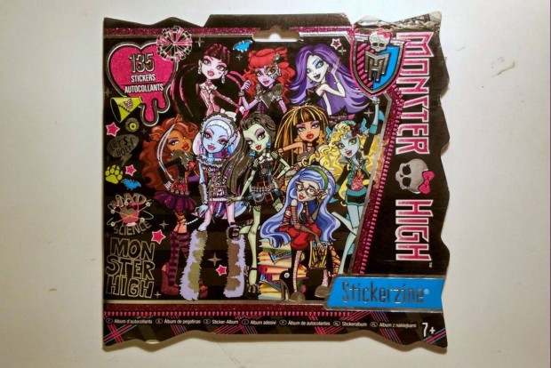 Monster High Stickerzine (2011) matrics album