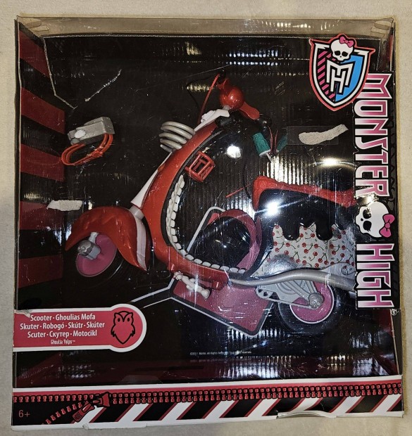 Monster High - robog, motor, scooter - eredeti dobozban