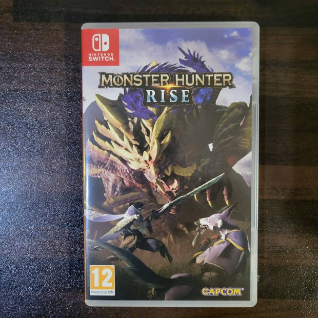 Monster Hunter RISE nintendo switch jtk elad/csere