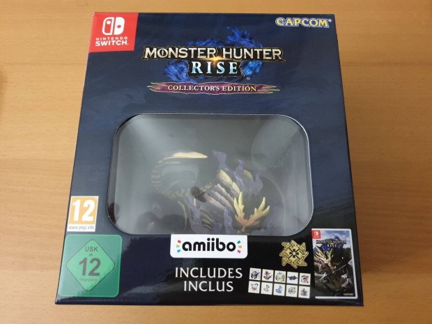 Monster Hunter Rise - Collectors edition, jtk nlkl