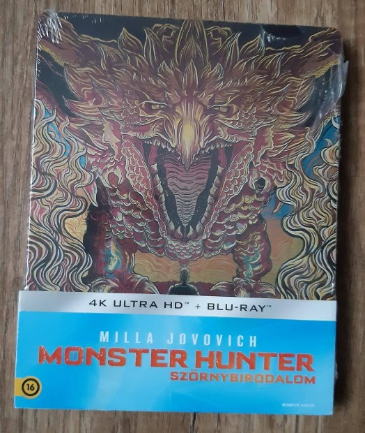 Monster Hunter - Szörnybirodalom (steelbook) (UHD+Blu-Ray) (bontatlan)