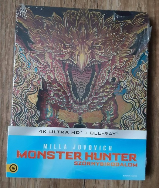 Monster Hunter - Szrnybirodalom (steelbook) (UHD+Blu-Ray) (bontatlan)