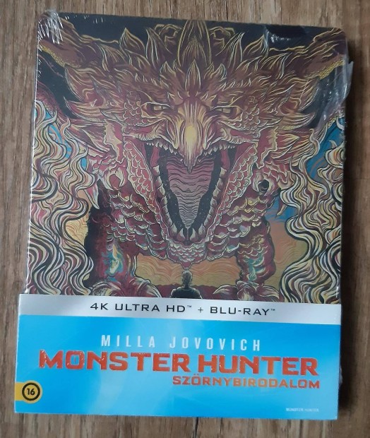 Monster Hunter - Szrnybirodalom (steelbook) (UHD+Blu-Ray) (j)