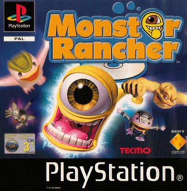 Monster Rancher, Mint PS1 jtk