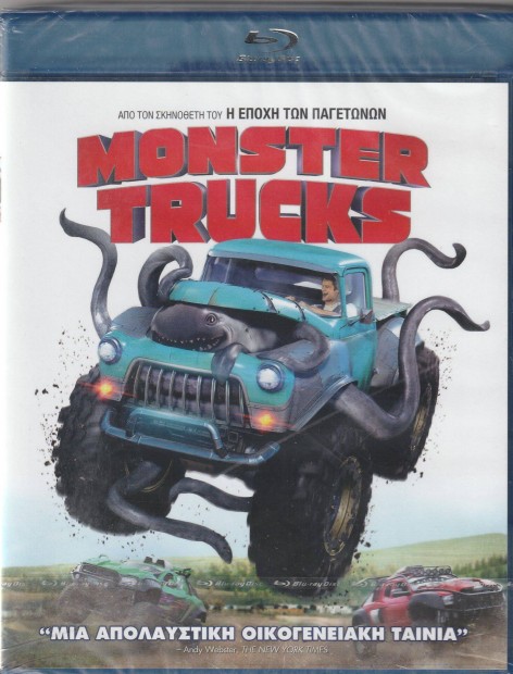 Monster Trucks: Szrnyverdk Blu-Ray (bontatlan)