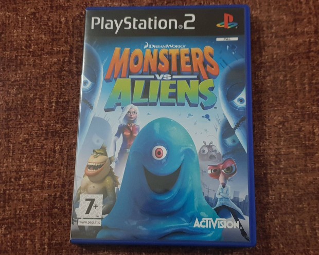 Monster vs Aliens Playstation 2 eredeti lemez ( 3500 Ft )