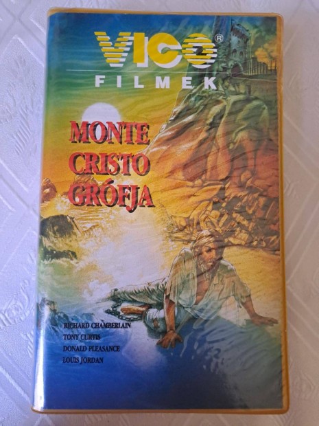 Monte Cristo grófja VHS - Vico