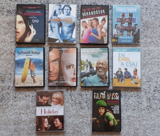 Monte, Holiday, Earl, Bliss, Tenger, Bőr DVD-k