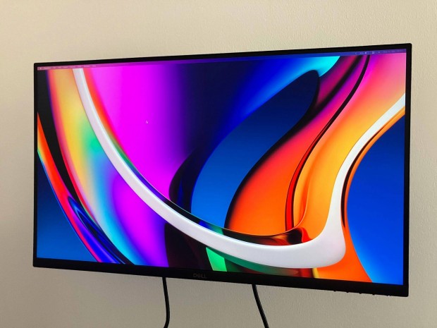 Montior - Dell SE2723DS (2K/Qhd) + Fali konzol