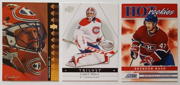 Montreal Canadiens NHL krtyk Roy Eller Brisebois Tanguay