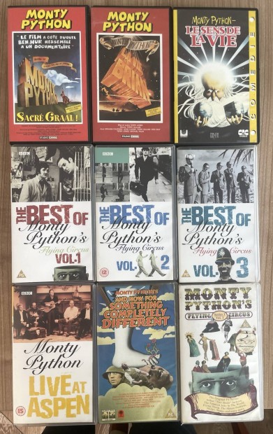 Monty Python idegen nyelvű VHS csomag